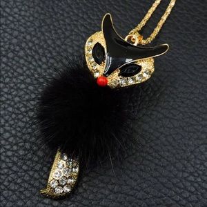 Black Fox Necklace